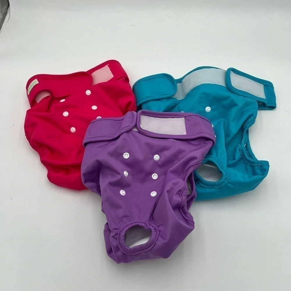 Wegreeco Washable Reusable Premium Female Dog Diapers, X-Large Size